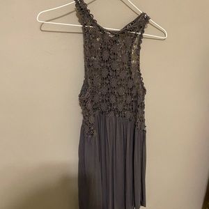 Crochet knit top from buckle